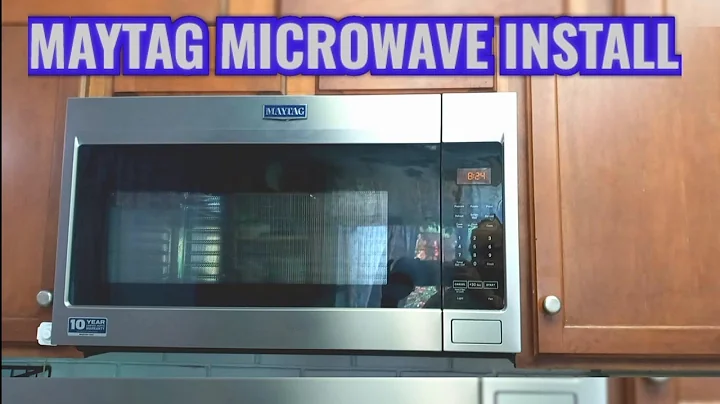 Maytag Microwave Install Tips / Guide