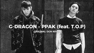 G-DRAGON - PPAK (feat. T.O.P) | DON MALIK | AI Cover