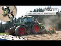 Fendt 820 Vario + Amazone ED 602-K + Micro Plus • Sowing corn | Agrarvolution Praxis