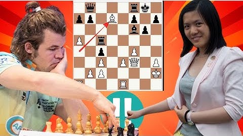 Epic chess game 128 Magnus Carlsen vs Hou Yifan