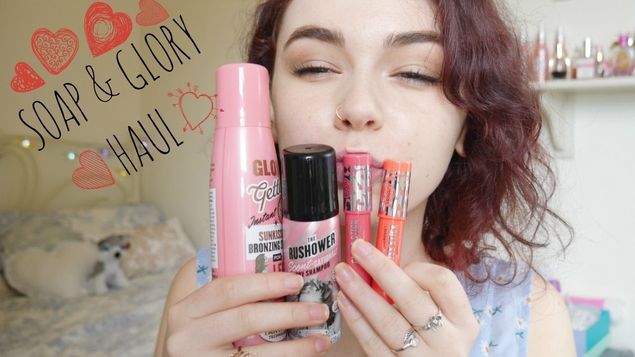 Soap & Glory Haul Blogger Mail YouTube