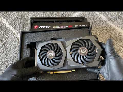 MSI GeForce RTX 2060 GAMING Z 6G Install Unboxing Video Card