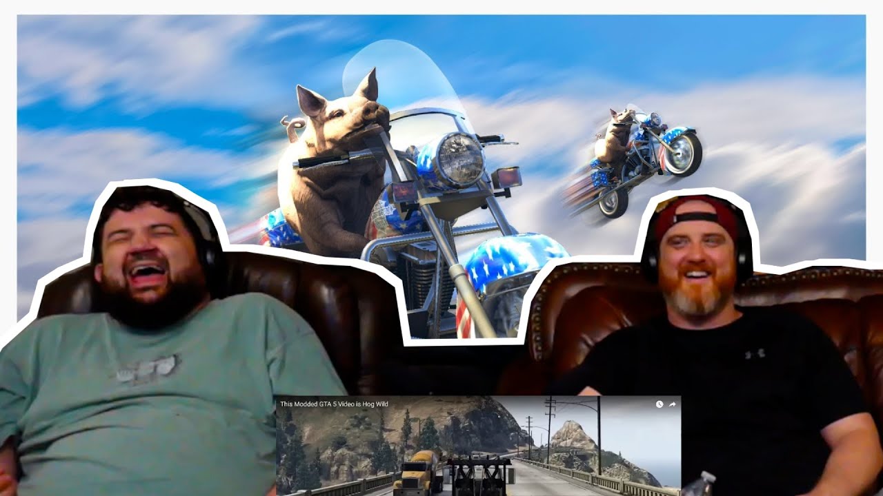 Это видео с модами GTA 5 просто улёт! — @SMii7Y | РЕАКЦИЯ РЕНЕГАТОВ