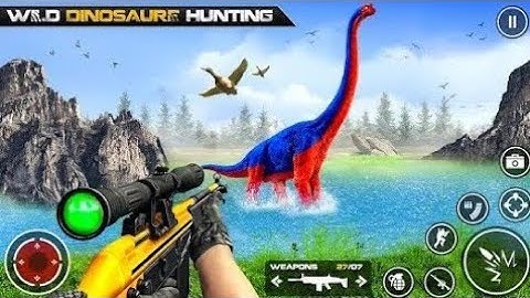 Wild Dino Hunting: Game 3D Dinosaur Games - Android Gameplay