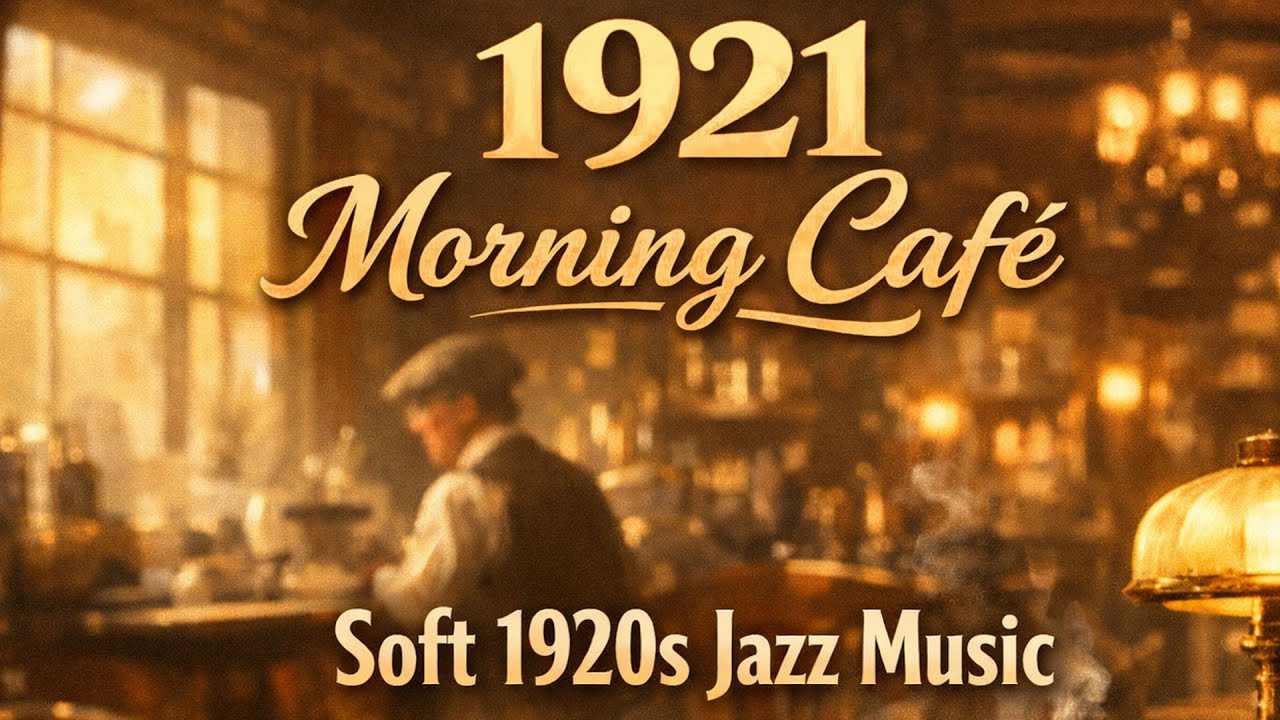 1921 Morning Café ☕ Soft 1920s Jazz for Calm Mornings & Gentle Focus