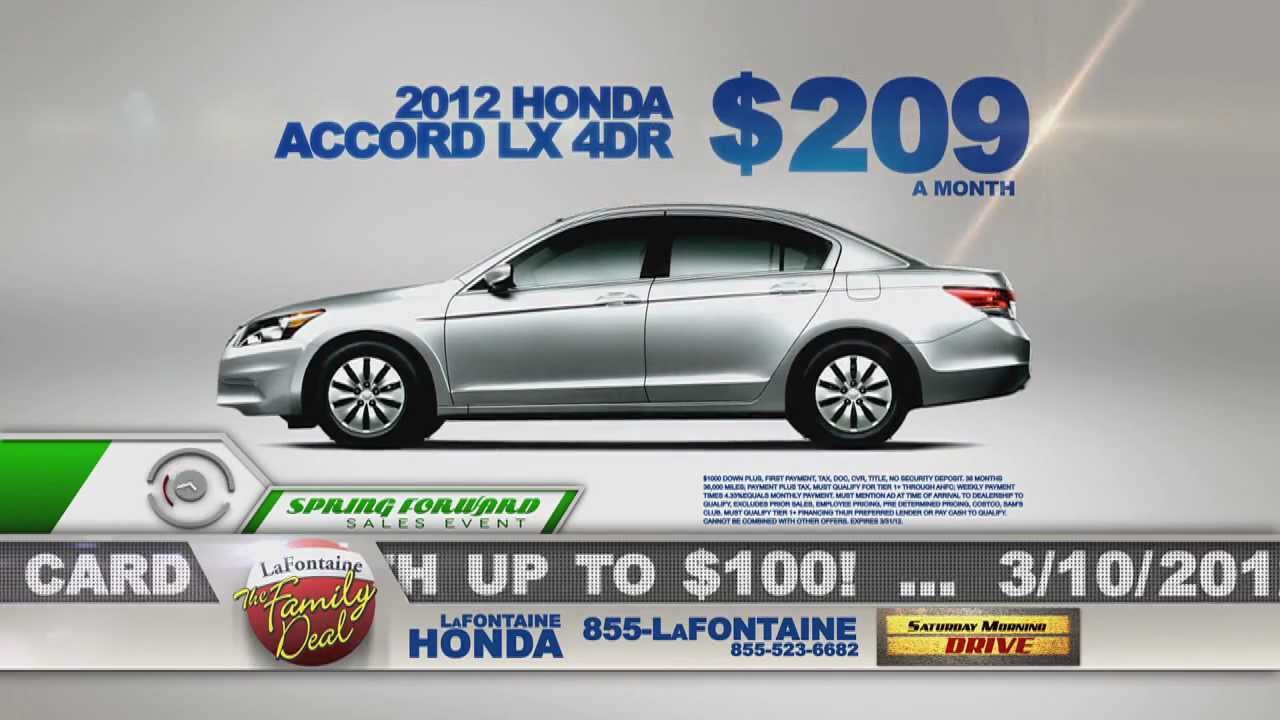 LaFontaine Honda Spring Forward Sale Dearborn, MI YouTube
