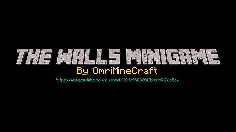 The Plugin TheWalls MiniGame