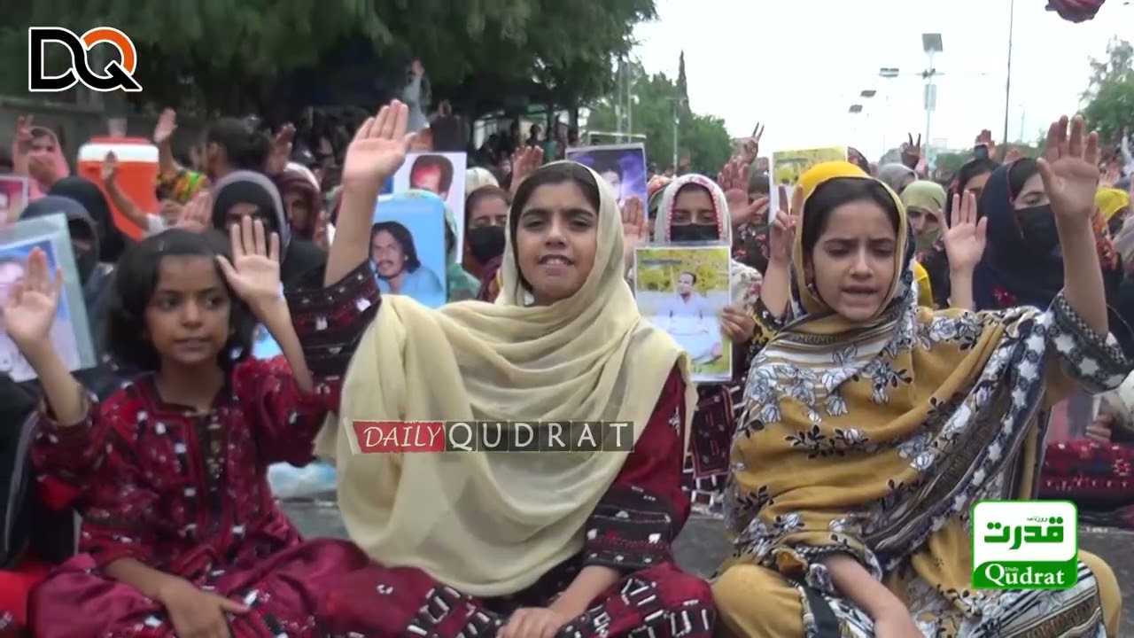 🌧️ "Violence Against Baloch Raji Machi Caravans: Mah Rang Baloch Protest in Gwadar"