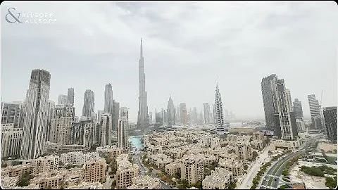 Luxury living: Modern 3-BR with full Burj Khalifa view in Downtown Dubai