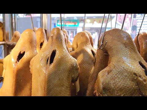 Master#MarinatedGoose #Duck #chicken #GooseLiver #PigEars #intestines #asmr #HongkongStreetFood 香港美食