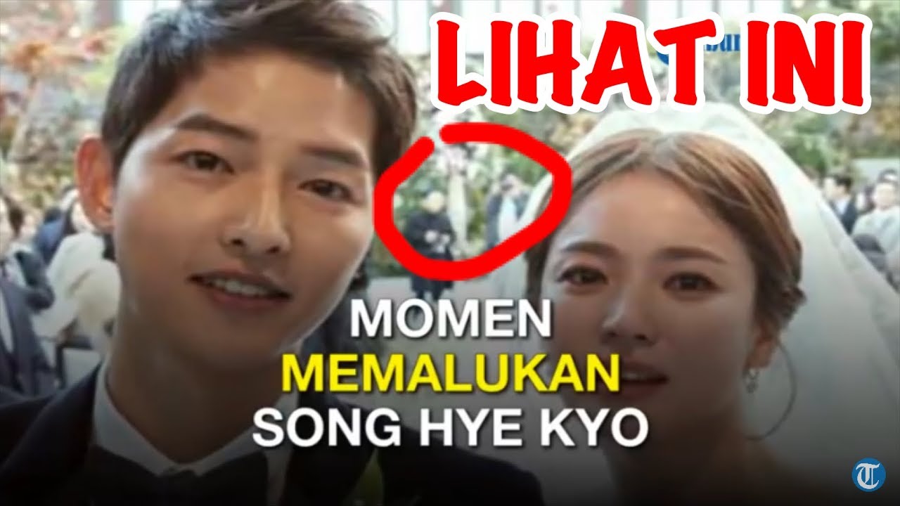 MOMEN LUCU TERJADI OLEH SHONH HYE KYO ISTRINYA SONG JOONG KI PADA