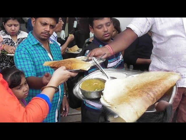 Dosa Bagan Pure Vegetarian Food (New Market,Kolkata) | Indian Street Food | People Non Stop Eating | Indian Food Loves You