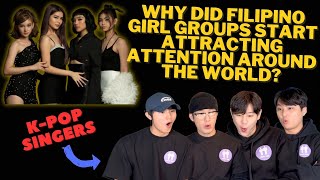 Why are Filipino girl groups popular with Korean men?