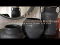 DIY Pottery Barn || Restoration Hardware || Textured/Aged Stone Vessel and Vase Flip.