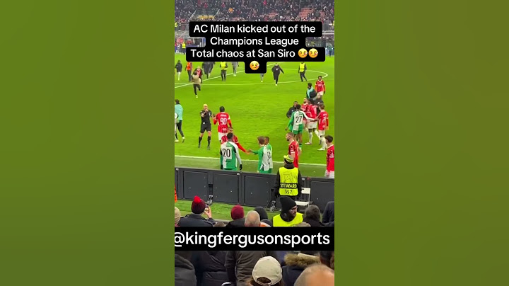 Ac Milan out of the champions league Santiago goal #acmilan #feyenoord #ucl #trending #v #viralshort