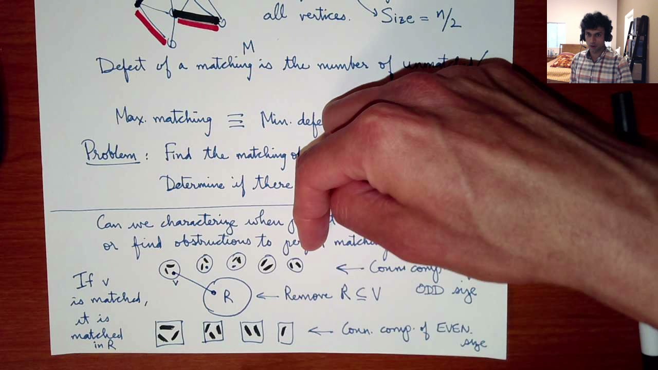 CSE202, Lec 2: Edmond's blossom algorithm