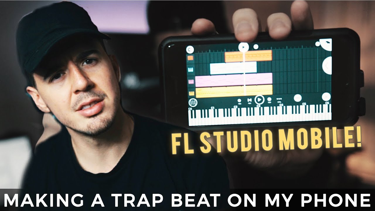 MAKING A BEAT ON FL STUDIO MOBILE 