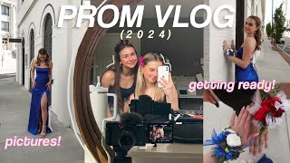 PROM VLOG | GRWM 💌 pictures, getting ready
