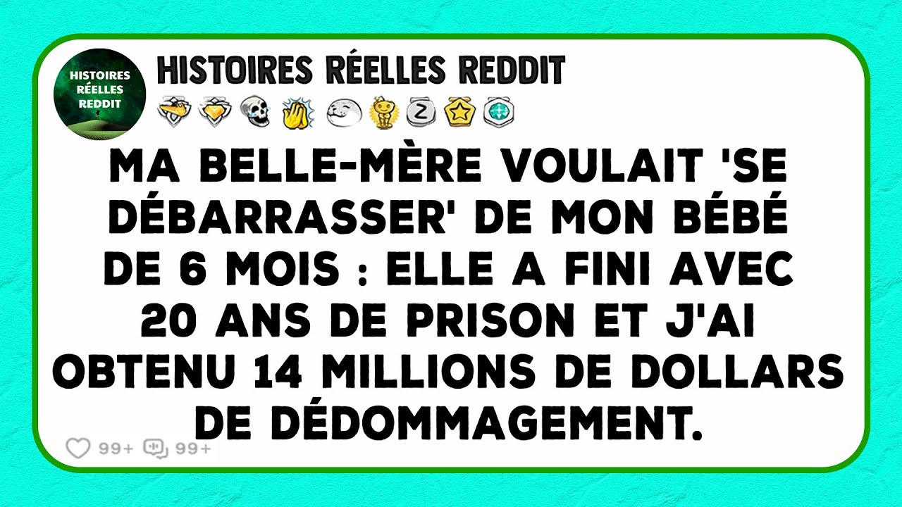 Ma belle-mère voulait 'se débarrasser' de mon bébé de 6 mois : Elle a fini avec 20 ans de prison...
