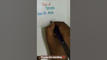 types of triangles @ geometry @maths tricks #shorts #youtubeshorts
