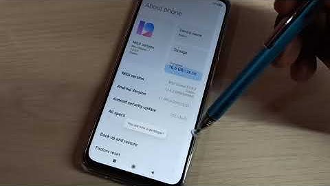 Redmi Note 9A Enable USB Debugging Mode | Developer Options