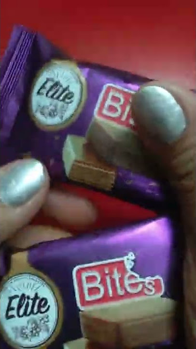 satisfying doble chocolate wafer ASMR #shorts