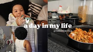 A Day In My Life | Motherhood + Everything Shower + Cooking 