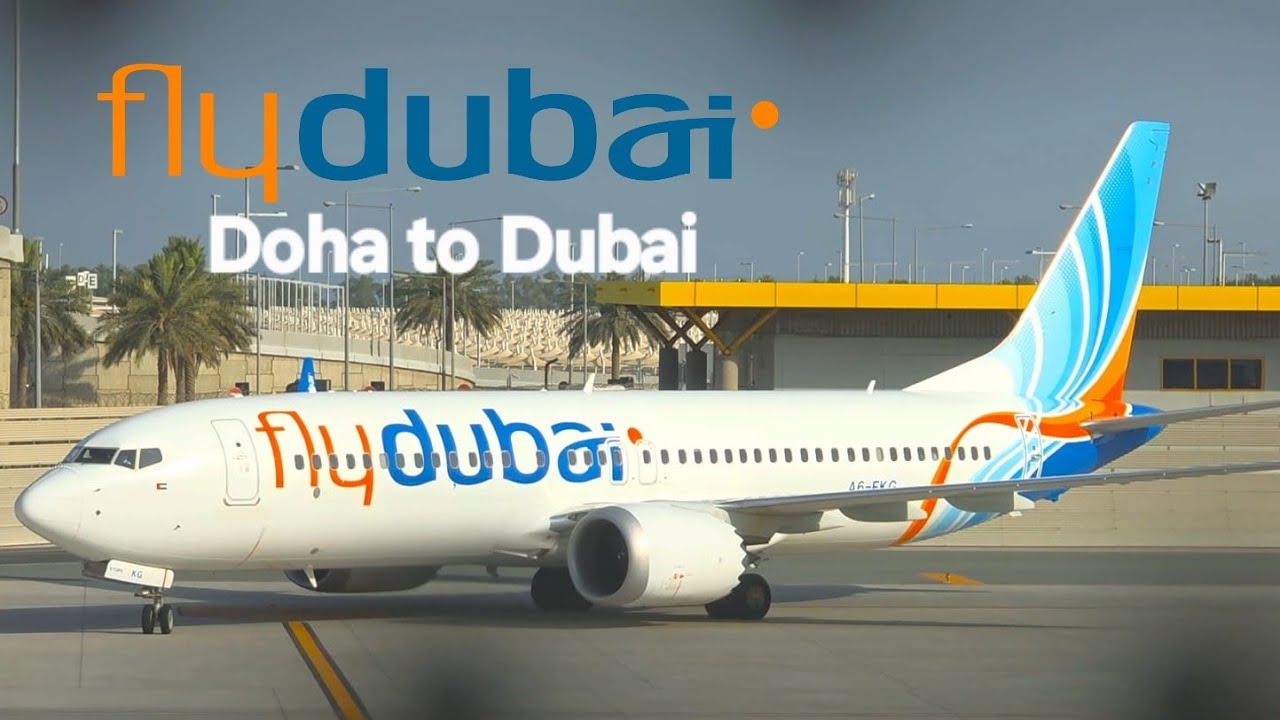[Best LCC!] Doha to Dubai on Fly Dubai NOT a Low Cost Carrier [Full Flight Trip Report]