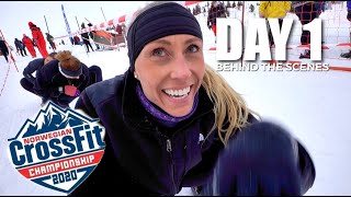 Norwegian CrossFit® Championships: Day 1 // Snow Run, 40 RMU and 13.1
