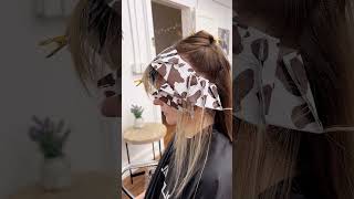 Hair Balayage Tutorial #shorts #shortsvideo #viral