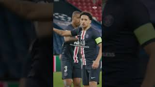 When Marquinhos first met HAALAND 🇧🇷⚔️🇳🇴 #ucl #haaland #marquinhos #psg #dortmund #bvb