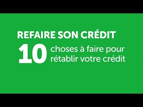 Vidéo: Comment Changer Votre Historique De Crédit