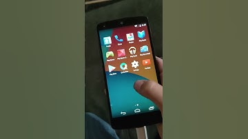I bought a used Android Google Nexus 5 phone