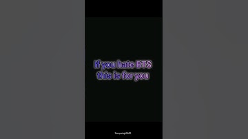 if you hate BTS this is for you #bts #insult  #bts #haters #subscribe #subscribe
