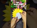 DIY paper Sunflower 🌻 #diy #craft#papercraft #sunflower #paperflower #diycrafts #shorts #ytshorts