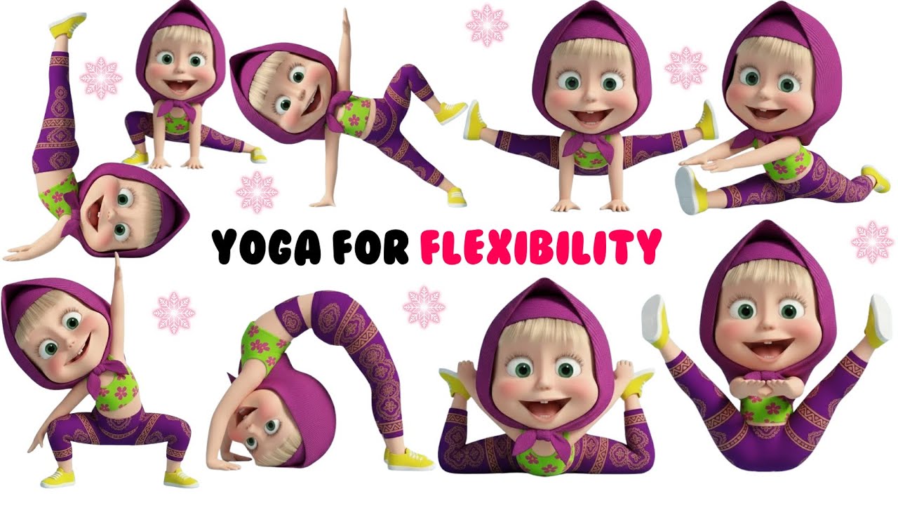 8-минутная йога лежа для детей 🛌 Спокойствие и растяжка всего тела