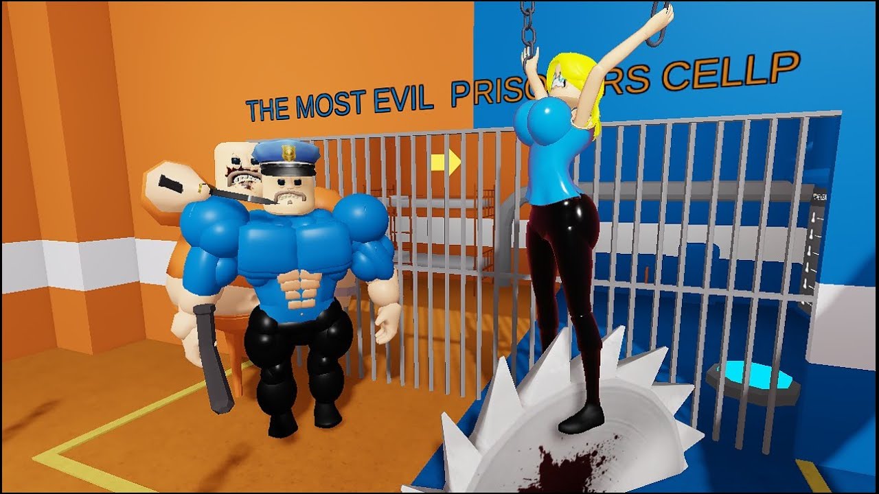 BARRY WOMAN NEEDS HELP in BARRY'S PRISON RUN!  #roblox #obby