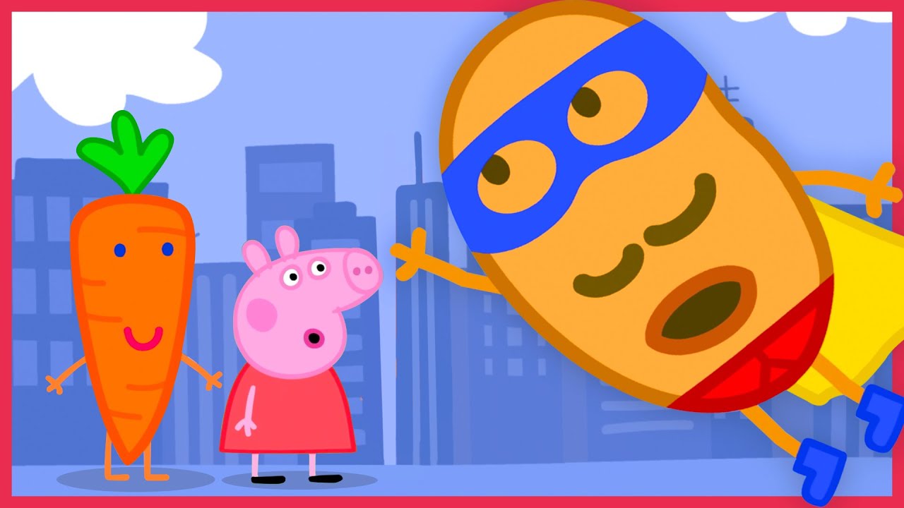 Peppa Pig Meets A Superhero | @Peppa Pig - Official Channel