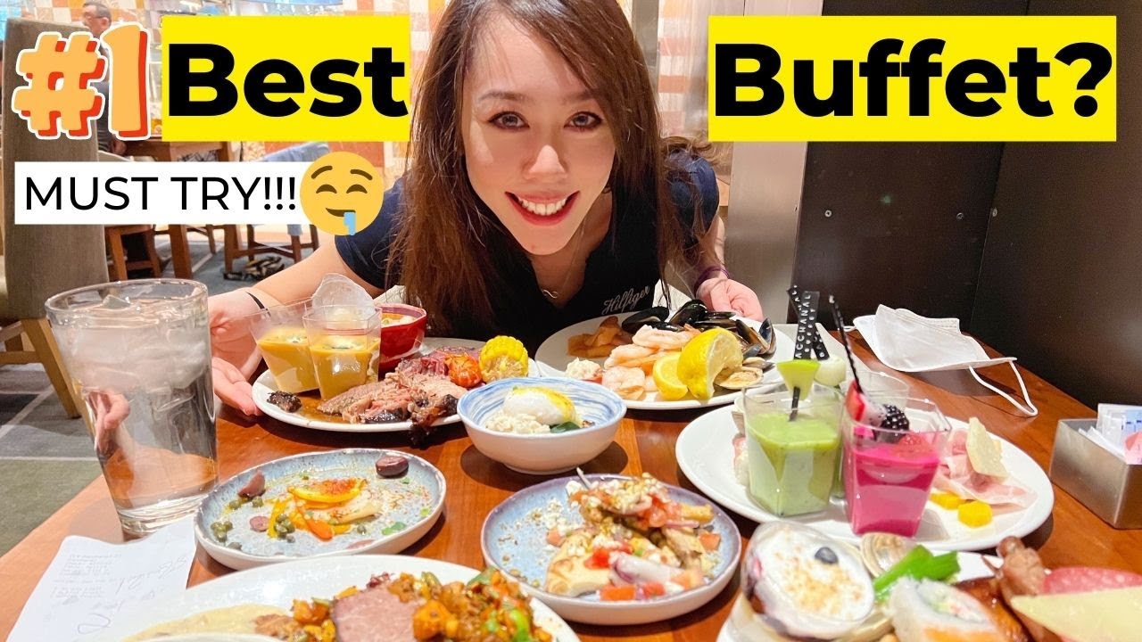 World's Best Buffet in LAS VEGAS 2023! BUFFET TOUR WALK