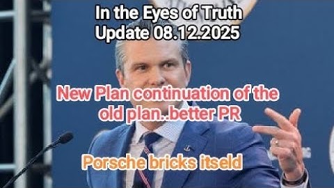 In the Eyes of Truth Update 08.12.2025 Sec of Waar: meet the new strategy same as the old w new name
