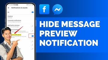 How to Hide Facebook Message Preview Notification ! [Turn Off FB Message Preview]