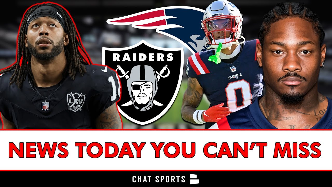 Raiders News Today You Can’t Miss + Patriots Injury Report Rumors