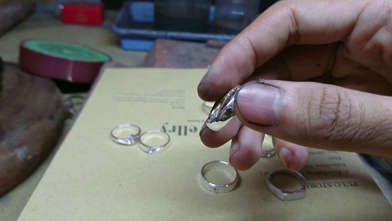 Cincin pria Perak 925 Sterling Silver