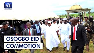 Drama As Governor Adeleke Leaves Eid Prayer Ground Over Sitting Arrangements