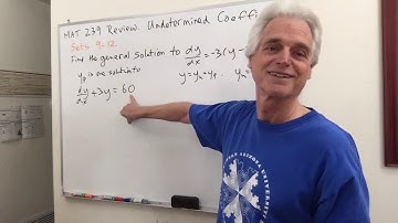 239 review undetermined coefficients
