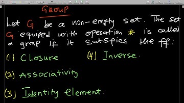 Introduction to Groups ( Abstract algebra )