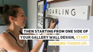 Gallery Wall Ideas - Planning the Layout