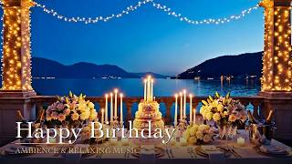 Happy Birt ay Elegant Birt ay Wish Cake Candles Beautiful to Celebrate Someone Special