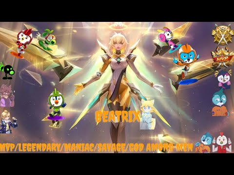 Legendary Beatrix almost For God Among Men to her.. | MLBB - YouTube