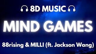 88rising & MILLI - Mind Games (feat. Jackson Wang) | 8D Audio 🎧